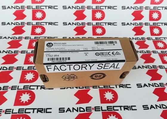 یک ماژول ورودی مقاومت RTD جدید مهر و موم شده Allen Bradley AB Micrologix 1762-IR4 4-Ch 1762IR4