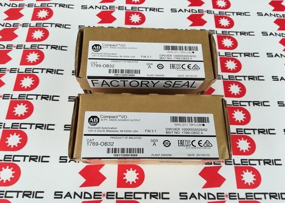آلن بردلی 1769-OB32 ماژول خروجی CompactLogix 17690B32 جدید و مهر شده 1769-0B32