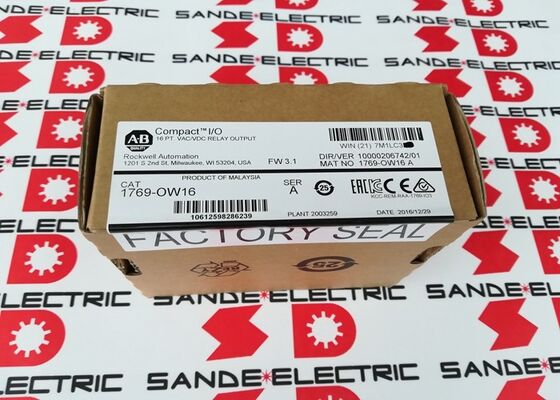 یک ماژول جدید AB 1769-OW16 PLC در جعبه 1769OW16 1769-0W16 خروجی رله