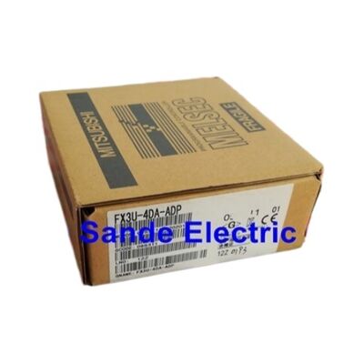 جدید در جعبه ماژول PLC حمل و نقل سریع MITSUBISHI FX3U-4DA-ADP FX3U4DAADP