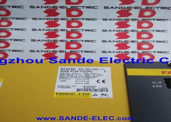 A06B-6134-H303 FANUC AC سروو آمپلی فایر A06B6134H303 AO6B-6I34-H3O3