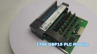 ماژول خروجی Allen-Bradley 1746-OBP16 | ماژول SLC 500 PLC 16 نقطه ای DC I/O