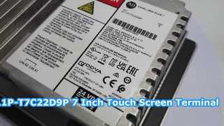 ویدئوی نمایش محصول ترمینال DC HMI آلن برادلی 2711P-T7C22D9P 24V