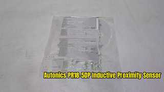 فیلم نمایش محصول سنسور مجاورت القایی Autonics PR18-5DP