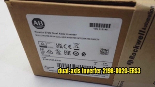 نمای کلی ماژول سروو Allen-Bradley 2198-D020-ERS3 2x8A