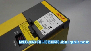 ویدئوی نمایش محصول تقویت کننده اسپیندل A06B-6111-H015#H550 FANUC SPM-15i