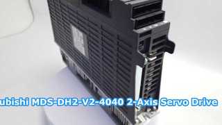 ویدئوی نمایش محصول میتسوبیشی MDS-DH2-V2-4040 با موتور ترمز دینامیک داخلی