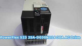 ویدئوی نمایش محصول Allen-Bradley 25A-D030N114 PowerFlex 523 AC Drive