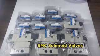 شیر برقی SMC برای کنترل پنوماتیک قابل اعتماد و اتوماسیون صنعتی